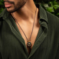 Hot Sale Zodiac Necklace Stainless Steel Round Pendant Chain Necklace Engraved Engraved Symbol Star Sign Necklace Unisex