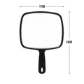 Hot Sale Private Label Barber ABS Plastic Large Wall Mirror Handheld Square Custom Salon Hand Mirror MegaBDM