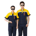 Hot Sale Factory Direct Short Sleeve Working Uniform With logo Customized Service Unisex Work Clothing Summer