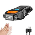 2022 New USB Rechargeable Lithium Battery LED Headlamp Cap with IP55 Waterproof 50-100m Light Range for Night Fishing