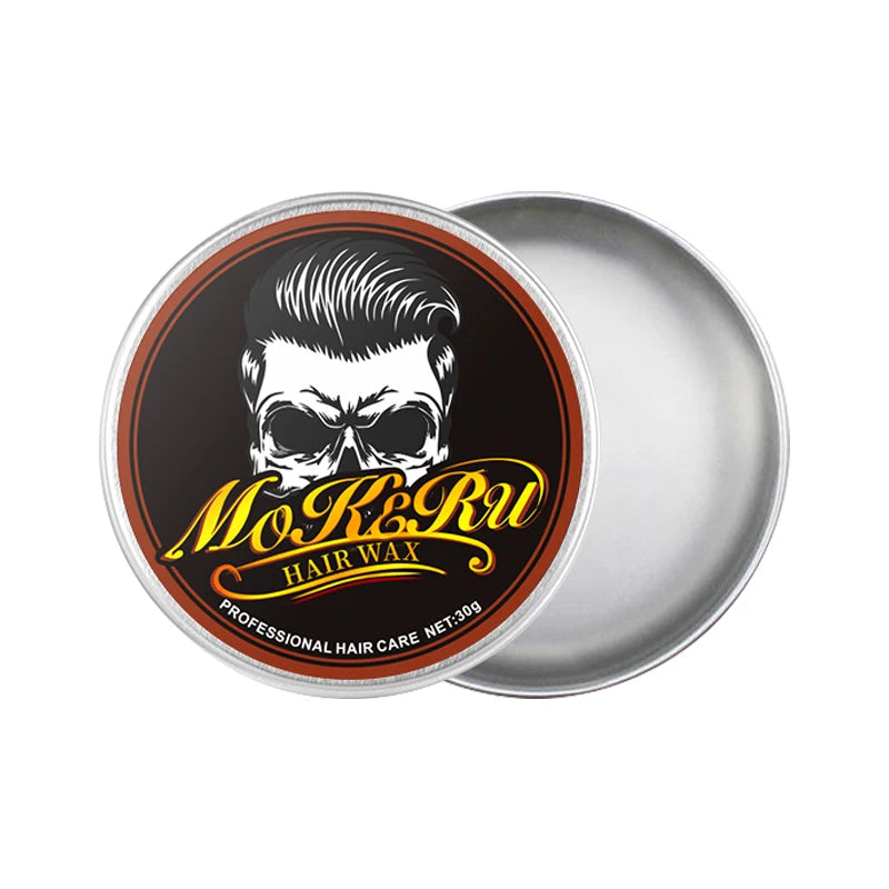 Mokeru Wholesale Organic Hair Care Cream Pomade for Men 100% Pure Extra Hold Balm Herbal Ingredients 30g Sulfate-Free