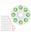 Epoxy Board Transparent Ingrown Toenail Correction Tool Pedicure Tools Foot Care 100 Pcs Kit Toe Nail Straightening Plate Patch