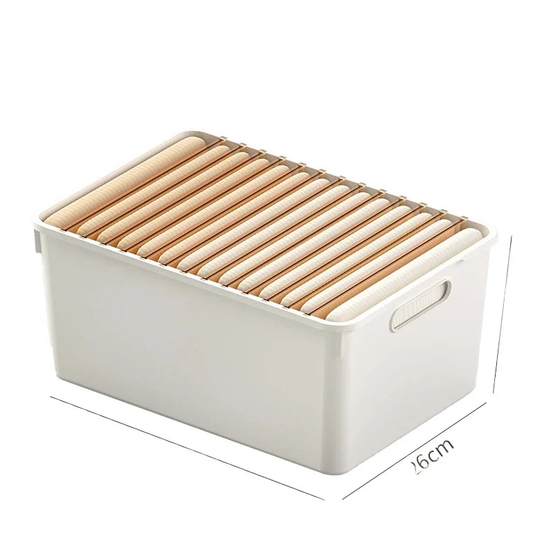 Foldable Clothes Storage Box Durable Drawer Compressed Containers Casual Closet Organizer for Pants