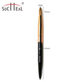 High-end Acrylic Nail Beauty Brush 100% Pure Kolinsky 3D Brush with Metal Handle for UV Acrylic Manicure
