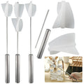 DIY Silicone Mixing Stick Propeller Mold for Glue Resin UV Epoxy Jewelry Making Tool Kit with OPP Bag