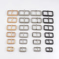 Deepeel YK188 25-50mm DIY Sewing Accessories Pin Belt Buckle for Bags Straps Rectangle Adjust Roller Shoes Snap Buckles