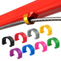 MUQZI Bike Brake Shifter Cable Fixed Buckle Aluminum Alloy Bicycle Frame Cable Guides C Clips
