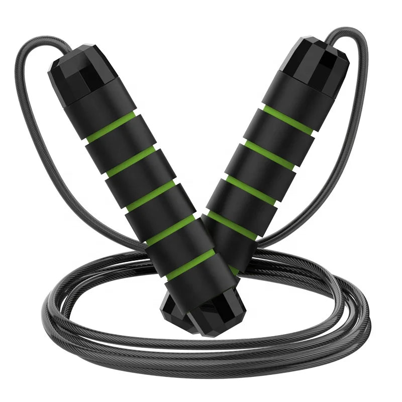 MR 3M Length Speed Jumping Rope with Ball BearingsAdjustable Jump Ropes for Fitness for Women Men at Home School Gym