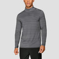 Custom Fitted Sportswear Print Running Quick Dry Breathable Knitted Hooded Nylon Spandex Men Long Sleeve Sweatshirts Zipper