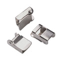 Ivoduff Adjuster Buckles Stainless Steel Cam Lock Belt Buckles Toggle Clip Tactical