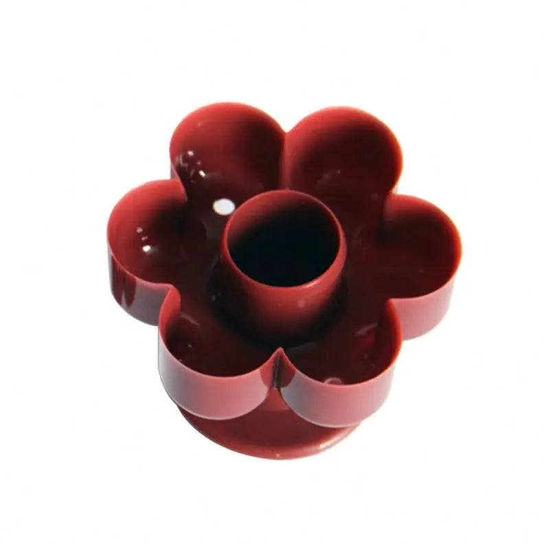 1PC Flower Shape Dispenser Donut Mould Plastic Waffle Donut Maker Cutter Portable Arabic Waffle Mold Kitchen Dessert Tool