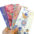 Hot Sell Flowers and Birds Cover Kraft Inner Pages Notebook for Students