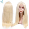 XYS 613 Blonde Transparent 13X4 Lace Frontal Wig Virgin Human Hair 613 Glueless Lace Wigs 613 Lace Frontal and Bundles