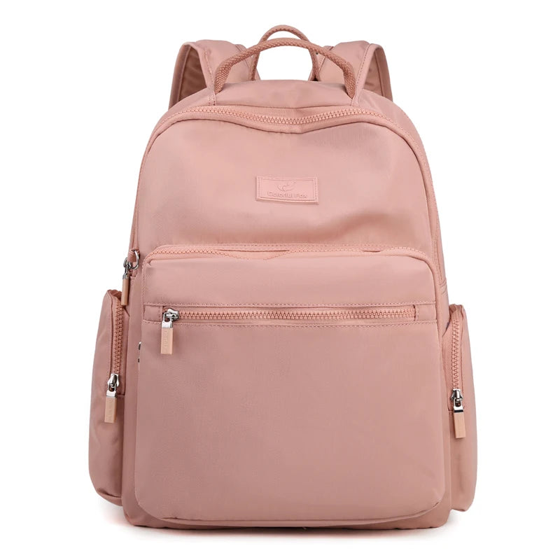 Fashion University Backpack for Teenagers Girls Nylon Fabric School Bags Female Waterproof Outdoor Travel Bags