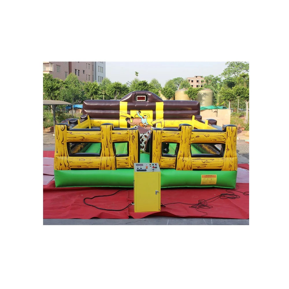Carnival Commercial Inflatable Mechanical Rodeo Bull Interactive Game Customized Inflatable Mechanical Bull Ride for Rental