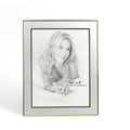 Wholesale Stainless Steel Metal Photo Frame 8 10 Inches A4 Wall Hanging Picture Frame for Table Home Decoration
