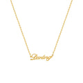 Fatingna Stainless Steel Bracelet Fashion 18k Gold Custom Jewelry Any Language Font Baby Girl Mom Name Necklace 2025