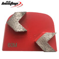 Premium Quality Rectangle Metal Bond Diamond Grinding Pads for Concrete Floor Grinding OEM Available 8mm Thickness Dry/Wet Use