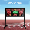 Ganxin 1.6M Basketball Digital Scoreboard with 24s Shot Clock Multifunctional LED Scoring Display Board for Football Soccer