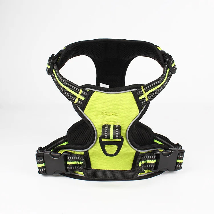 Wholesale Dog Harness Front Clip Heavy Duty Reflective Easy Control Handle for Large  Breed Dog Walking