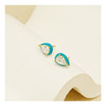 Free Video and Picture S925 Sterling Silver Diamond Drop Glue Drop Earrings Personality Light Luxury Retro High Sense Earrings