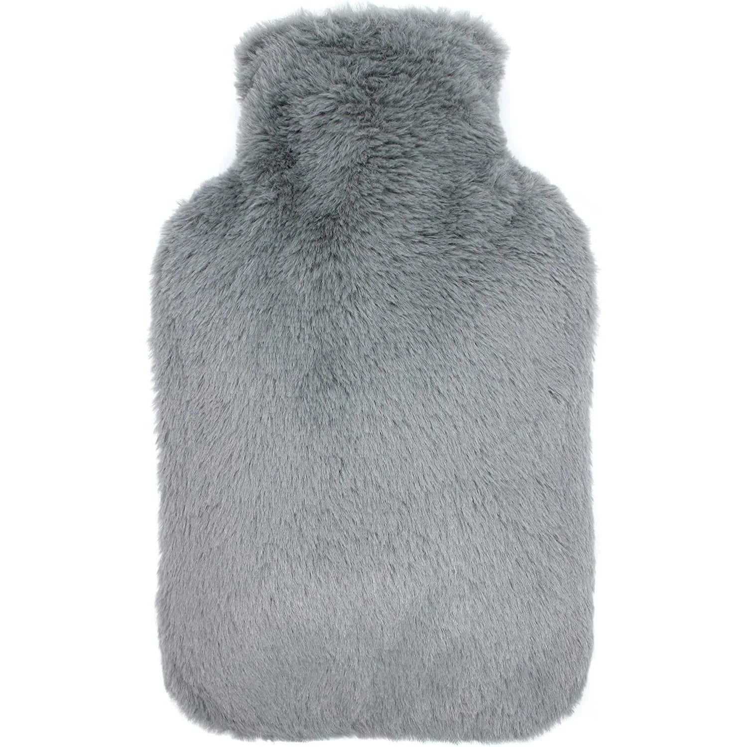 Classic 2L Hot Water Bottle Flannel Cover Soft Comfy Neck Shoulder Feet Warmer Menstrual Cramps Hot Compress Cold Compress Care