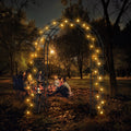 Heavy Duty Metal Garden Plant Arch Arbor Trellis Outdoor Wedding Arch Backdrop Ceremony Frame