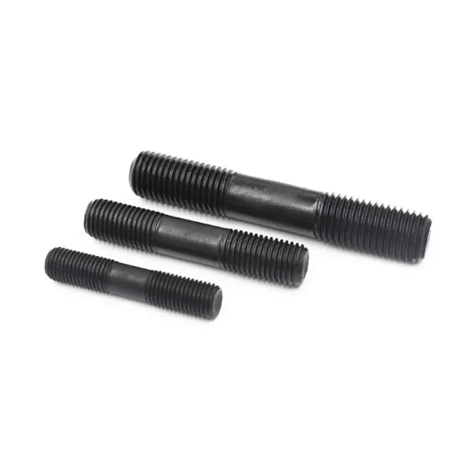 Metal Black Double End Ended Threaded Rods Stud Bolts DIN835 6mm