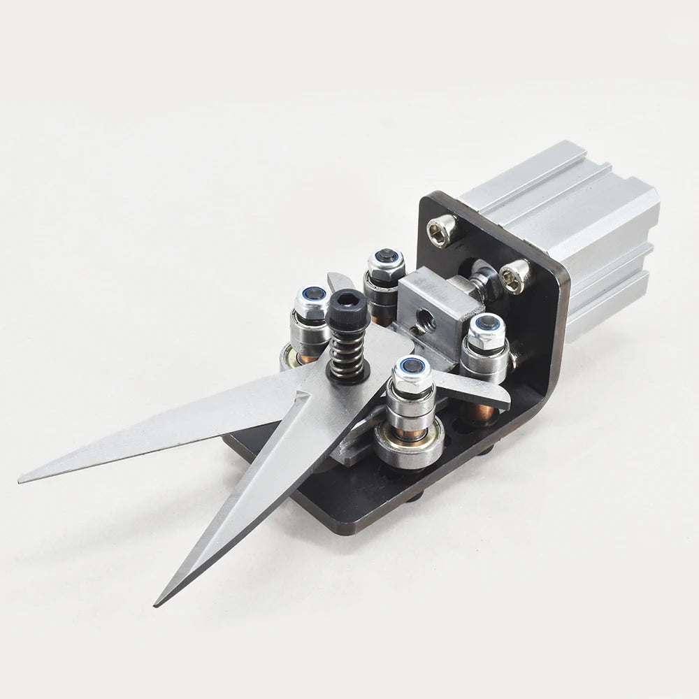 High-Speed Adjustable Telescopic Pneumatic Hand Scissor Machine Air Metal Shear Cutter with Nipper Functionality