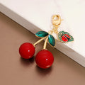 Earrings Stainless Steel Girl Stud Girl Pear Stone Lovely Gemstone Plated 18K Rose Gold Earrings