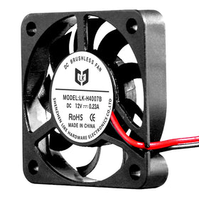 4007 40*40*7.4mm DC 12V 5V High Rpm Cfm Sleeve Static Pressure Axial Flow Fan Portable