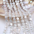 12mm Star Shape Freshwater Pearls  Wholesale Natural Freshwater Pearl Loose Pearls Strands