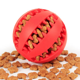 Chew Toy Magic Slow Feeder Chew Dog Toy Sustainable Rubber Rolling Dog Ball with Treat Dispenser Interactive Pet Toy