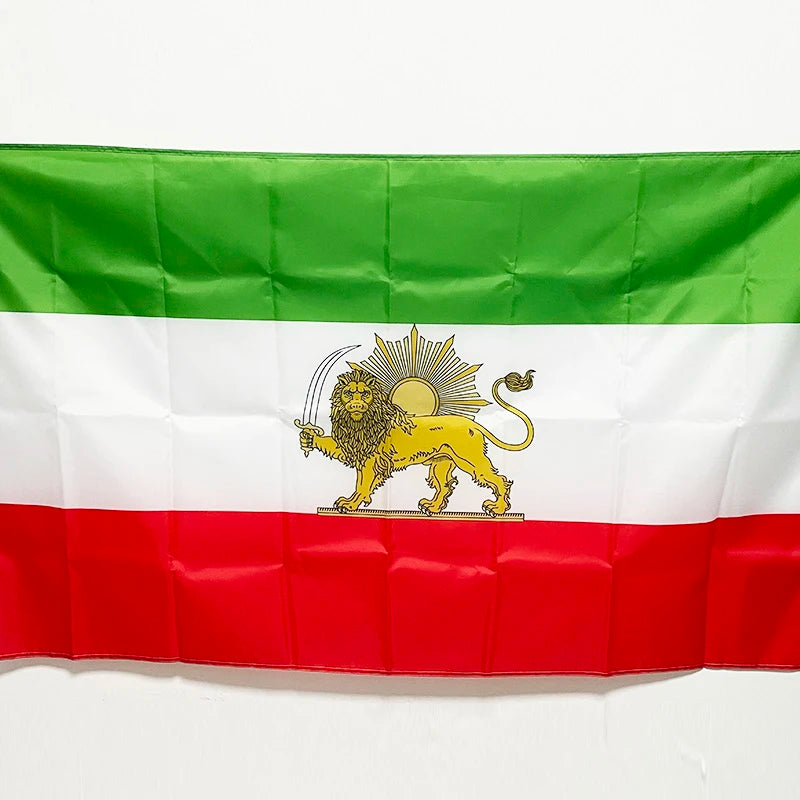 Flagshow International Flags Promotion Best Price 3*5ft Flags of All Countries Old Iran Flag