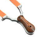 Outdoor Portable Stainless Steel Foldable Slingshot Precision Shooting and Hunting Catapult Category Bow Equipment
