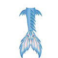 Sexy Mermaid Skin Tail Costume Swimsuit for Women with Quick Dry Spandex/Polyester Material