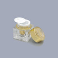 In Stock 15g 30g 50g Guaranteed Quality Unique Skin Care Packaging Empty Cosmetic Jar and Bottle for Face Cream with Plastic Cap