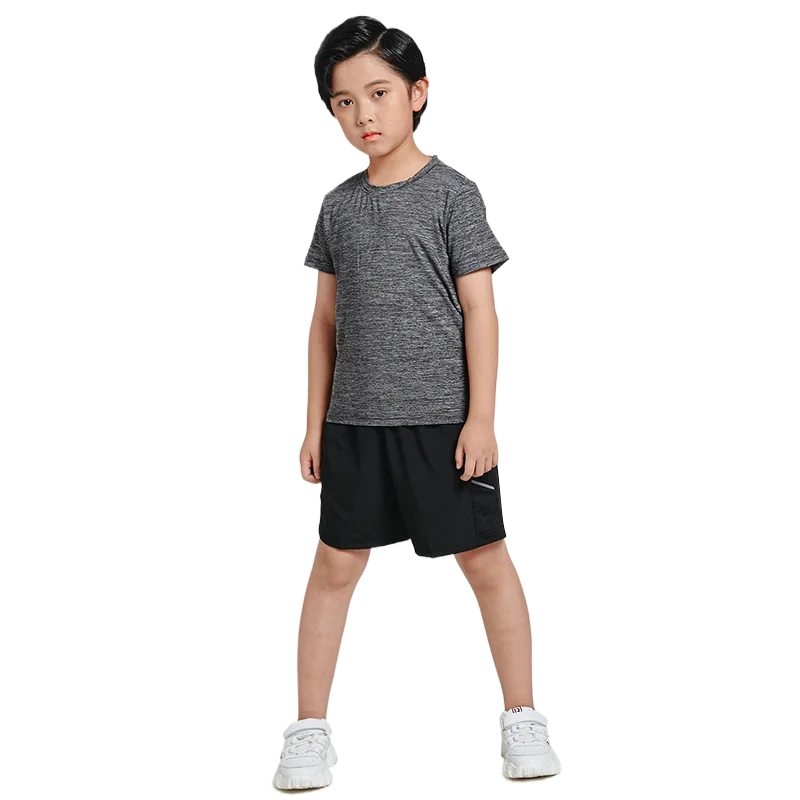 Kids Summer Sport Clothing Tshirt Snd Shorts Gym Boys Short Set Wholesale Children Sweatsuit Sets