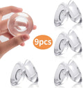 Free Sample Factory Price Reusable Wall Protector Super Adhesive Door Stopper Sound Dampening Bumpers