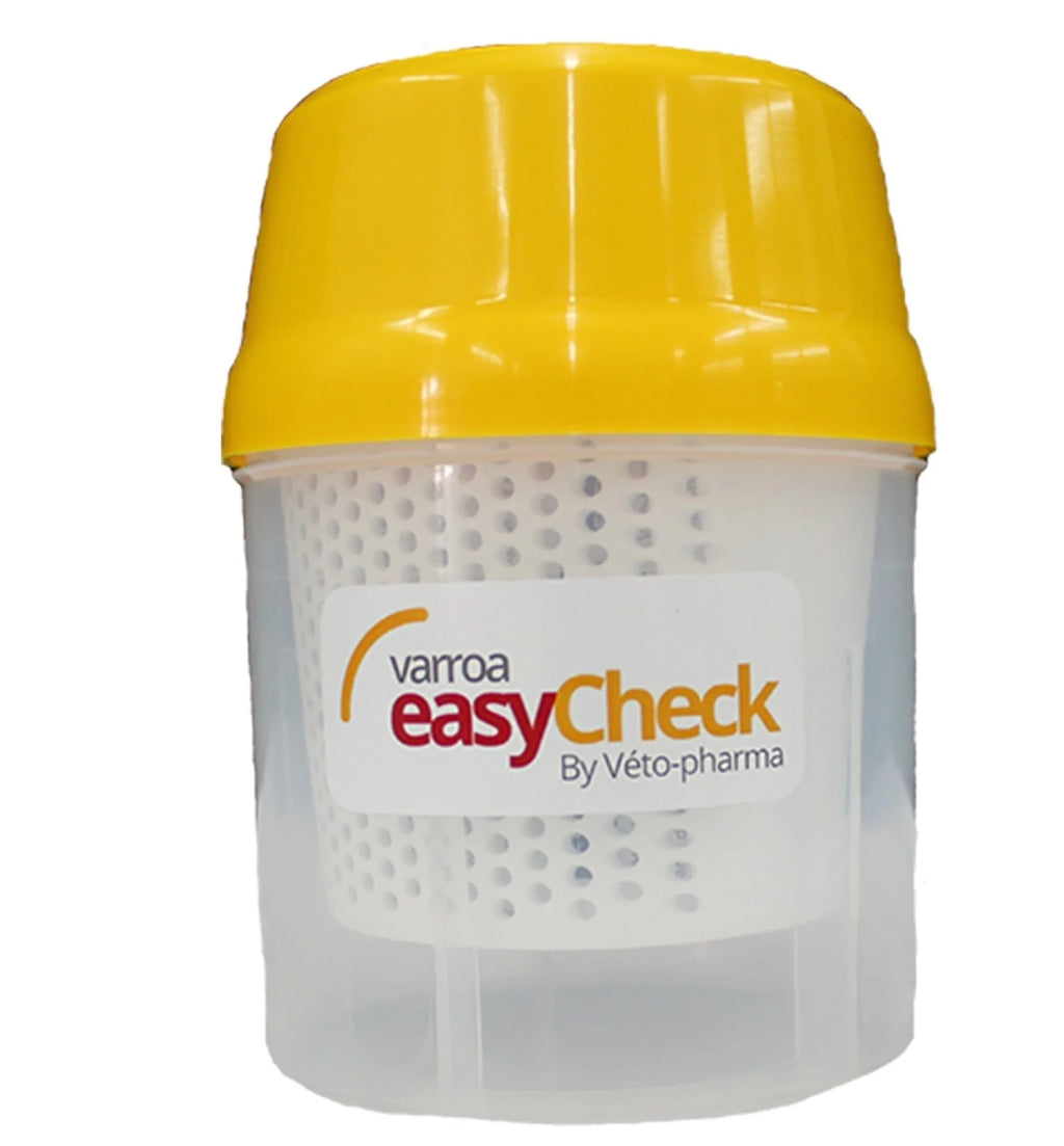 New Beekeeping Products Varroa Easy Check Bottle Plastic Bee Mite Tester Box Beehive Mite Remover for Effective Varroa Treatment