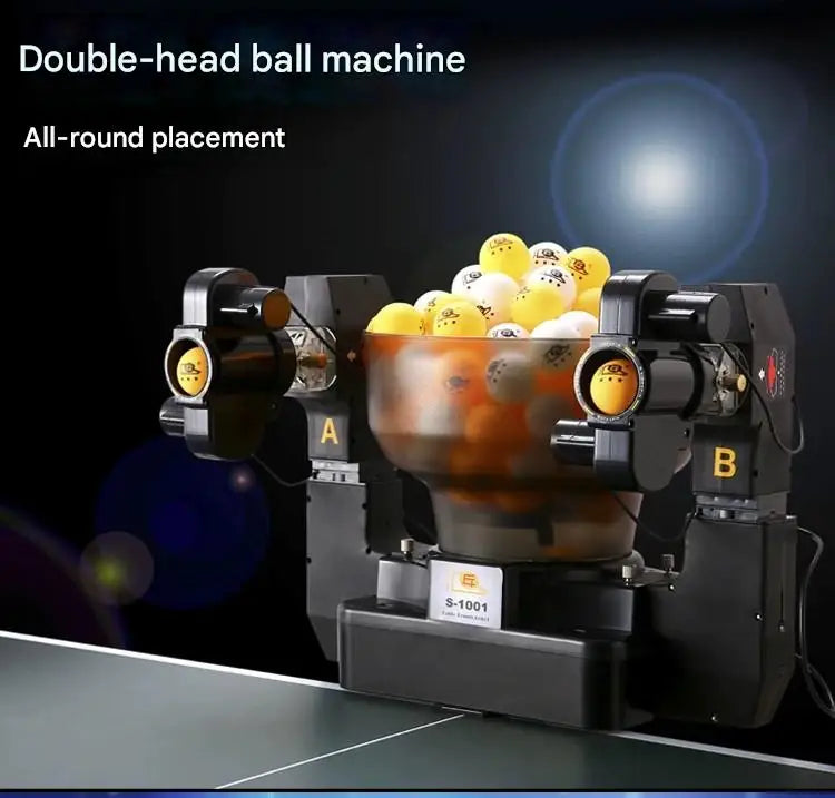 HUIPANG HP S1001 Pingpong Machine Auto Full Automatic Portable Economical Multifunctional Table Tennis Robot