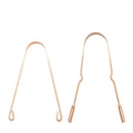 Surgical Grade Custom Durable Cleaning Copper Tongue Coating Cleaning Scraper Cleaner