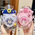 New Arrival Cute Kids Water Bottles Fashion Summer Portable Plastic Food Grade for Travel for Children
