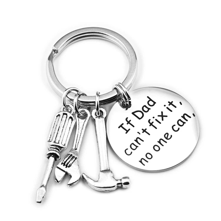 New Arrival Car Keychains Fashion Jewelry Cute Keychain Hammer Screwdriver Wrench Stainless Steel Keychain