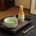 Ceramic Bamboo Matcha Set Handmade Gongfu Tea Cups Coffee Mugs Eco-Friendly Japanese Ceremony Tools Accessories MegaBDM