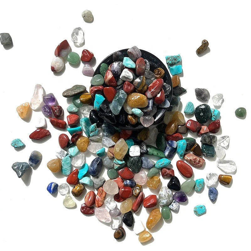 Wholesale Bulk Natural Spiritual Crystal Graves Crushed Healing Stones and Craft Gravel Various Sizes and Colors Available