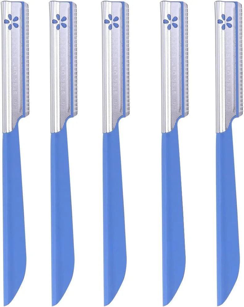 SBelle Easy Makeup Eyebrow Trimmer Shaver Hair Remover Set Blue Working Mode