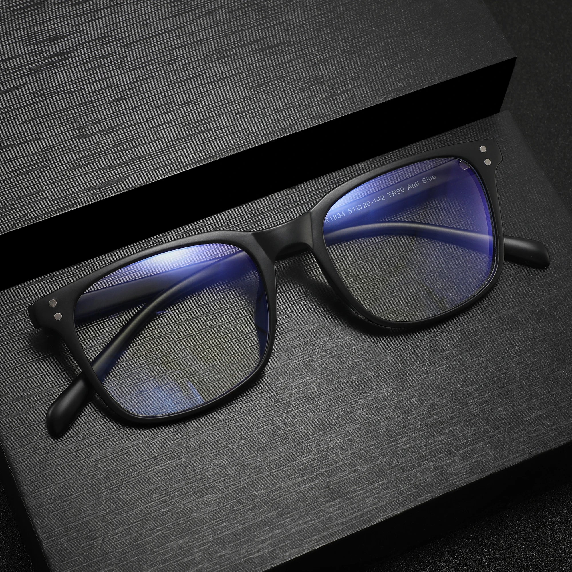 2024 High Quality Fashion Trendy Designer Glasses TR90 Frame UV400 Eyeglasses Frame Shades Optical Glasses for Men