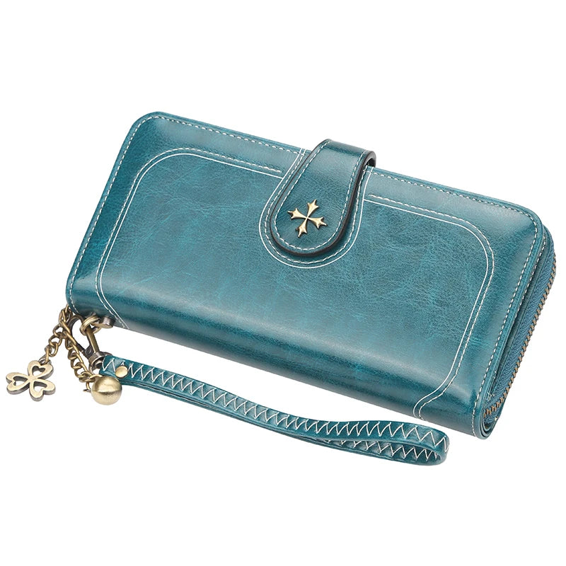 Original Baellerry Brand Fashion Lady Clutch Woman Phone Purse Big Wallet