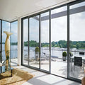 AS2047 Australia Vanguard Solutions Black Aluminum Sliding Window With Excellent Power Coating